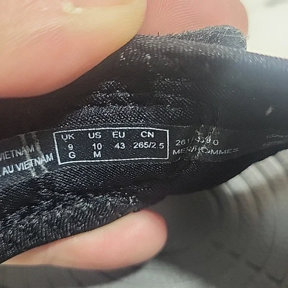 Clarks Mens Wave Walk Fishermans Sandals Size 10 Black Strap Hiking Walking - Picture 8 of 10